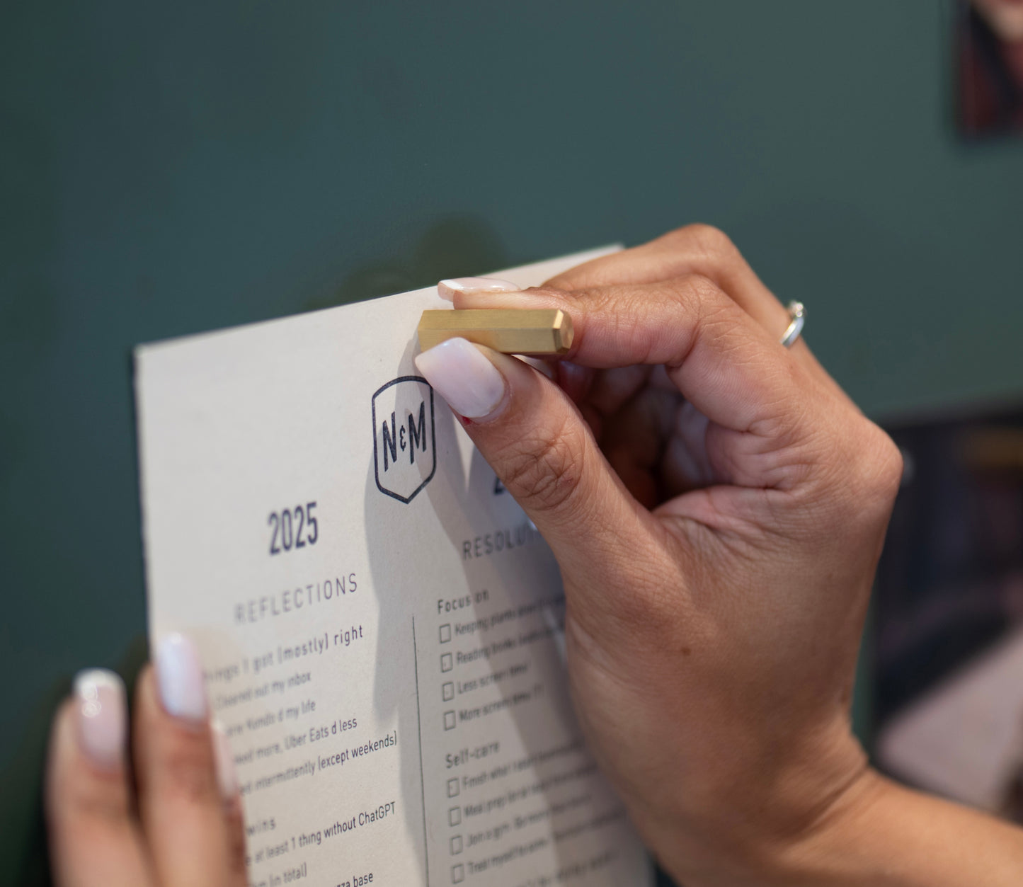 Honeycomb Brass Hex Magnets