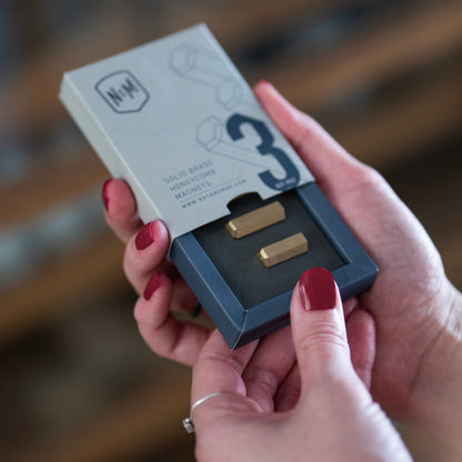 Honeycomb Brass Hex Magnets